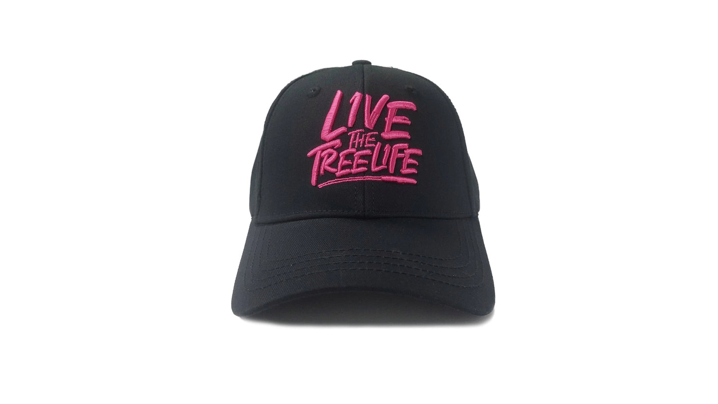 Cappello con visiera "Live the Tree Life" - Grigio