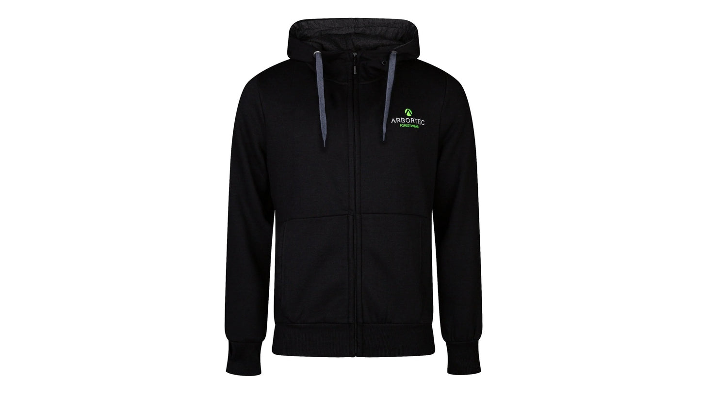 Felpa con cappuccio Hoodie full-zip - Nero