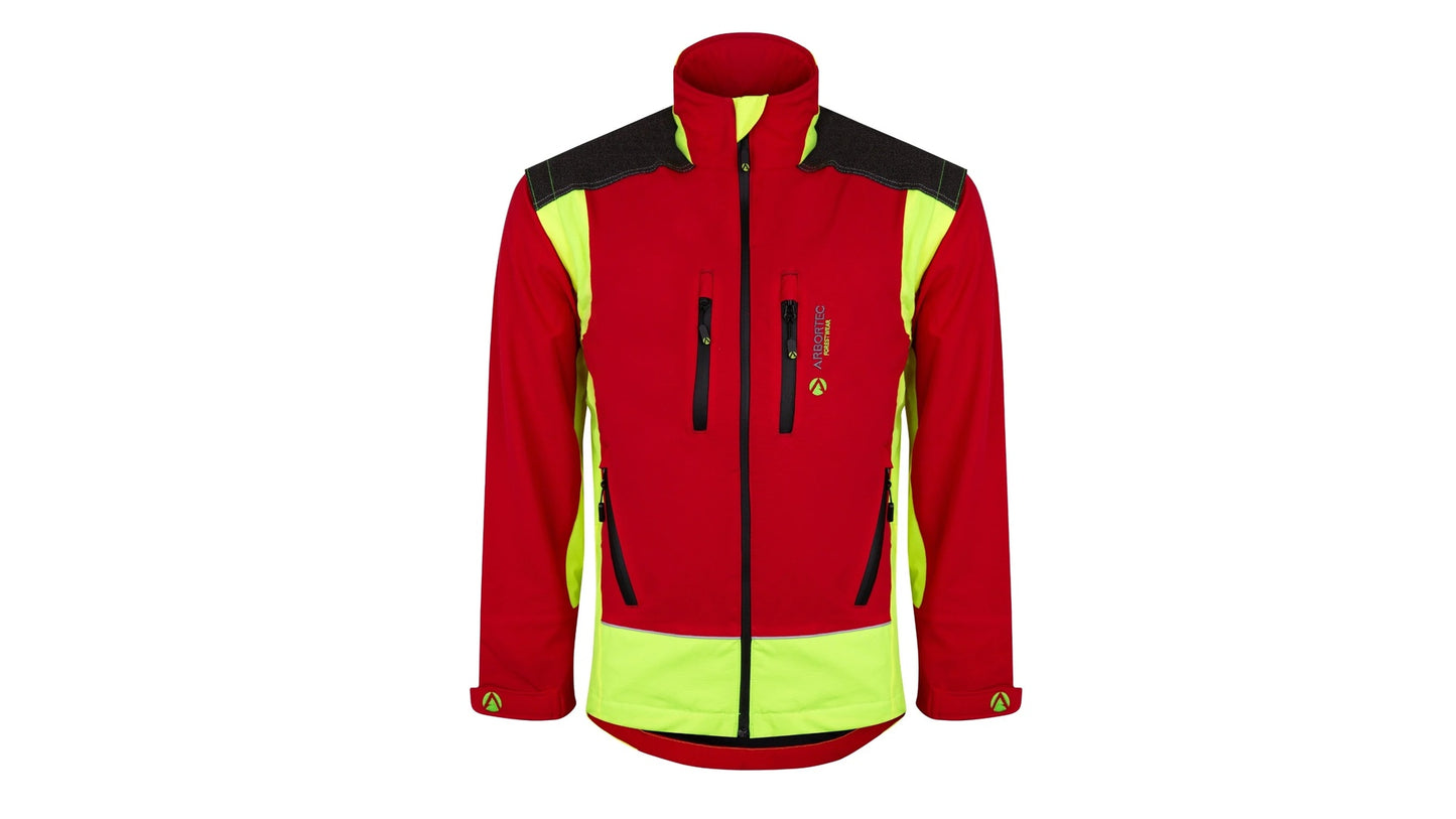 Giacca forestale Breatheflex - Rosso