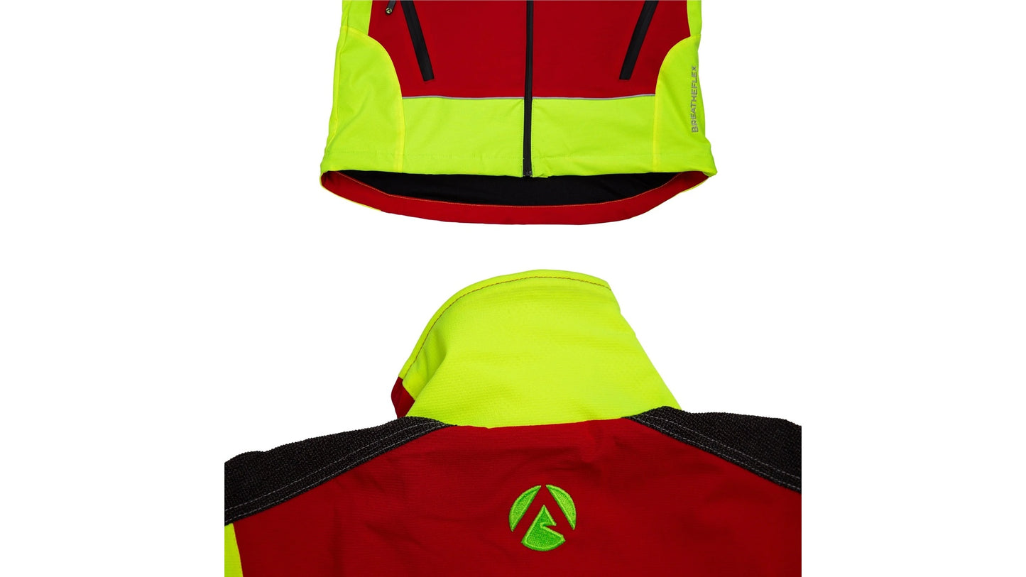 Giacca forestale Breatheflex - Rosso
