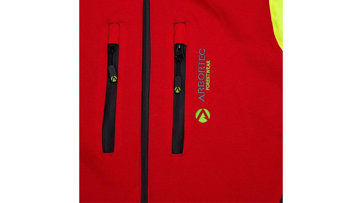Giacca forestale Breatheflex - Rosso