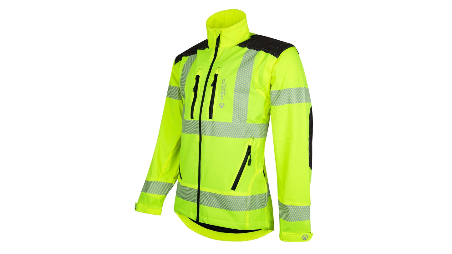 Giacca forestale Breatheflex - Giallo Hi-Vis